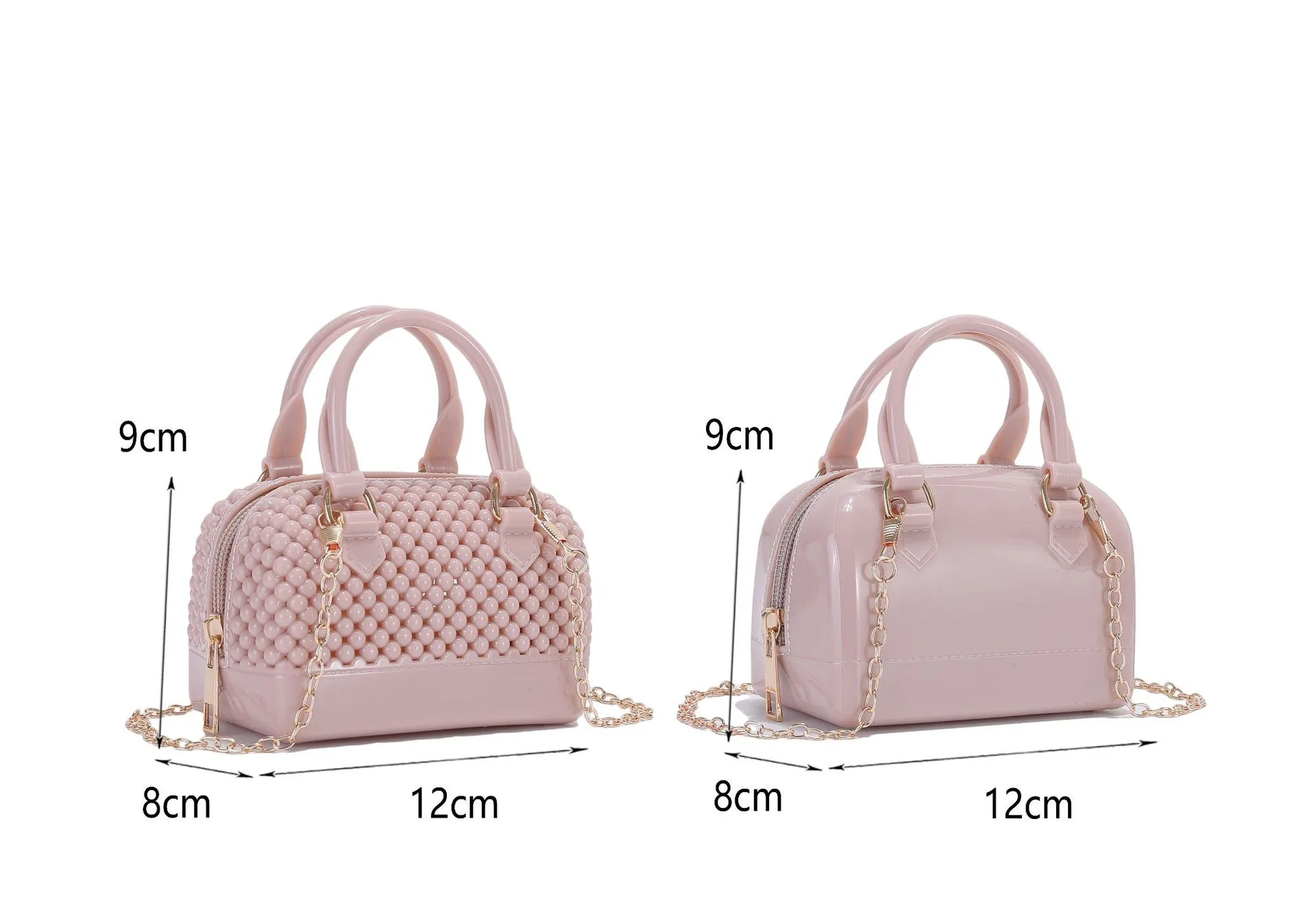 Summer New Jelly Bag Pillow Bag Mini Bag Handbag Trendy Explosion Shoulder Crossbody Women's Bag Foreign Trade display picture 2
