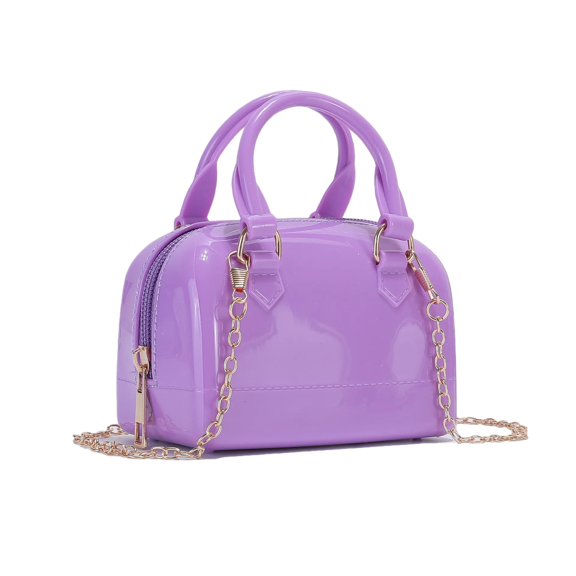 Summer New Jelly Bag Pillow Bag Mini Bag Handbag Trendy Explosion Shoulder Crossbody Women's Bag Foreign Trade display picture 4