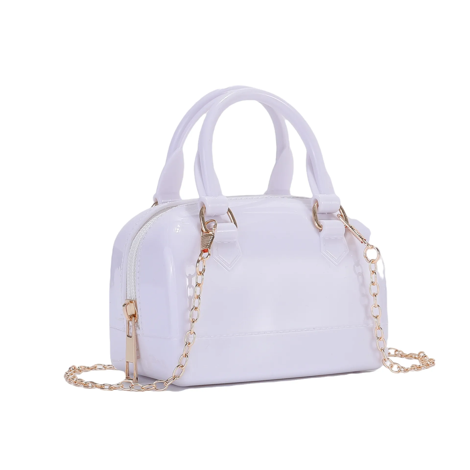 Summer New Jelly Bag Pillow Bag Mini Bag Handbag Trendy Explosion Shoulder Crossbody Women's Bag Foreign Trade display picture 9
