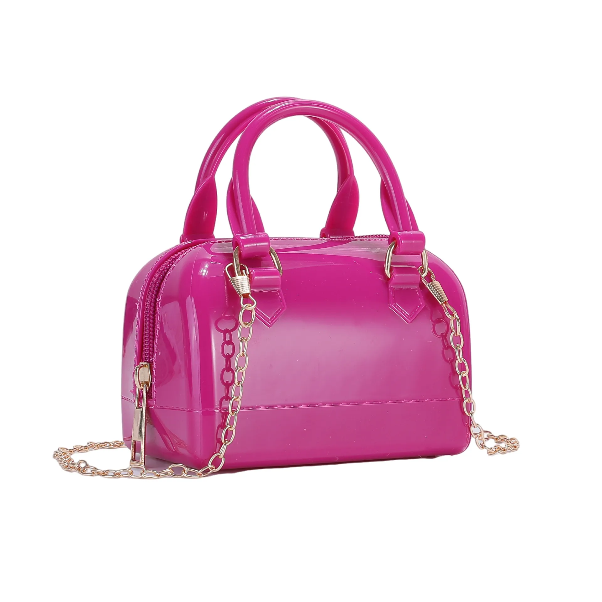 Summer New Jelly Bag Pillow Bag Mini Bag Handbag Trendy Explosion Shoulder Crossbody Women's Bag Foreign Trade display picture 10