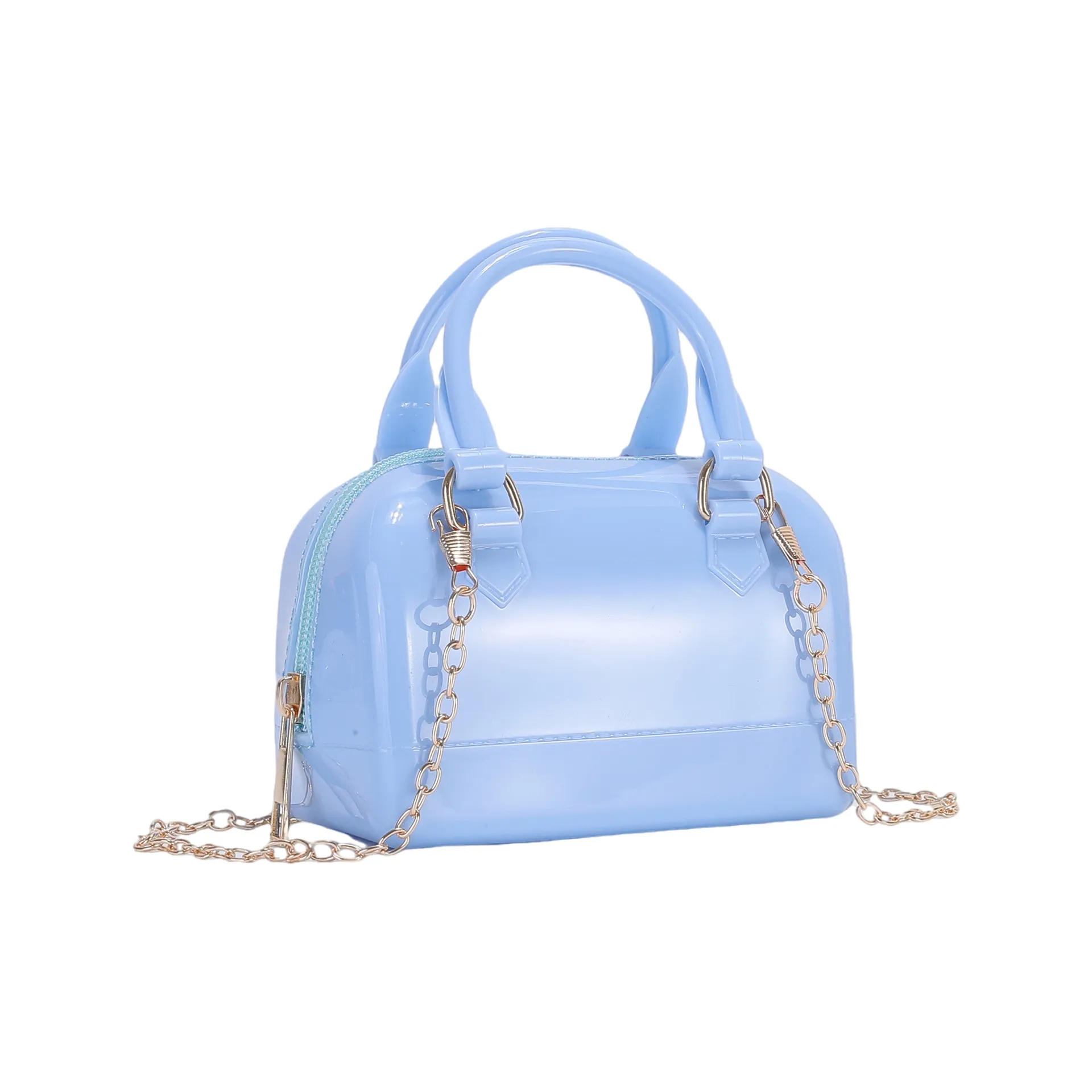 Summer New Jelly Bag Pillow Bag Mini Bag Handbag Trendy Explosion Shoulder Crossbody Women's Bag Foreign Trade display picture 12