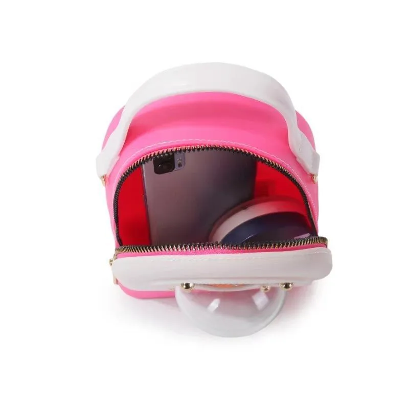 Jelly Bag Space Capsule Bag For Women  New Exquisite Design Handbag Fashionable And Cute Trendy Crossbody Bag display picture 3