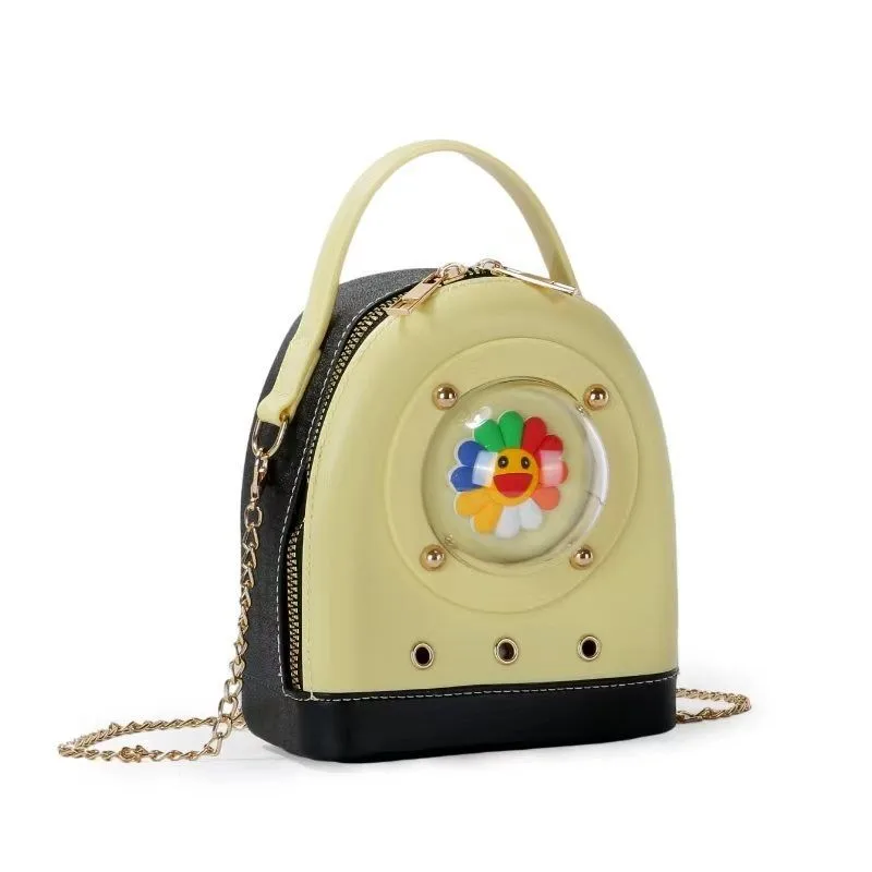 Jelly Bag Space Capsule Bag For Women  New Exquisite Design Handbag Fashionable And Cute Trendy Crossbody Bag display picture 6