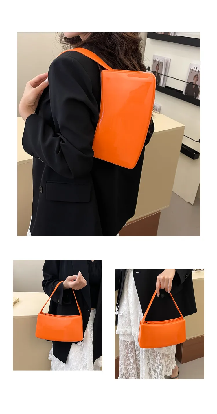 Export Small Bag Women's Shoulder Bag  New Armpit Bag Fashion Handbag Manufacturer Wholesale Women's Bag display picture 2
