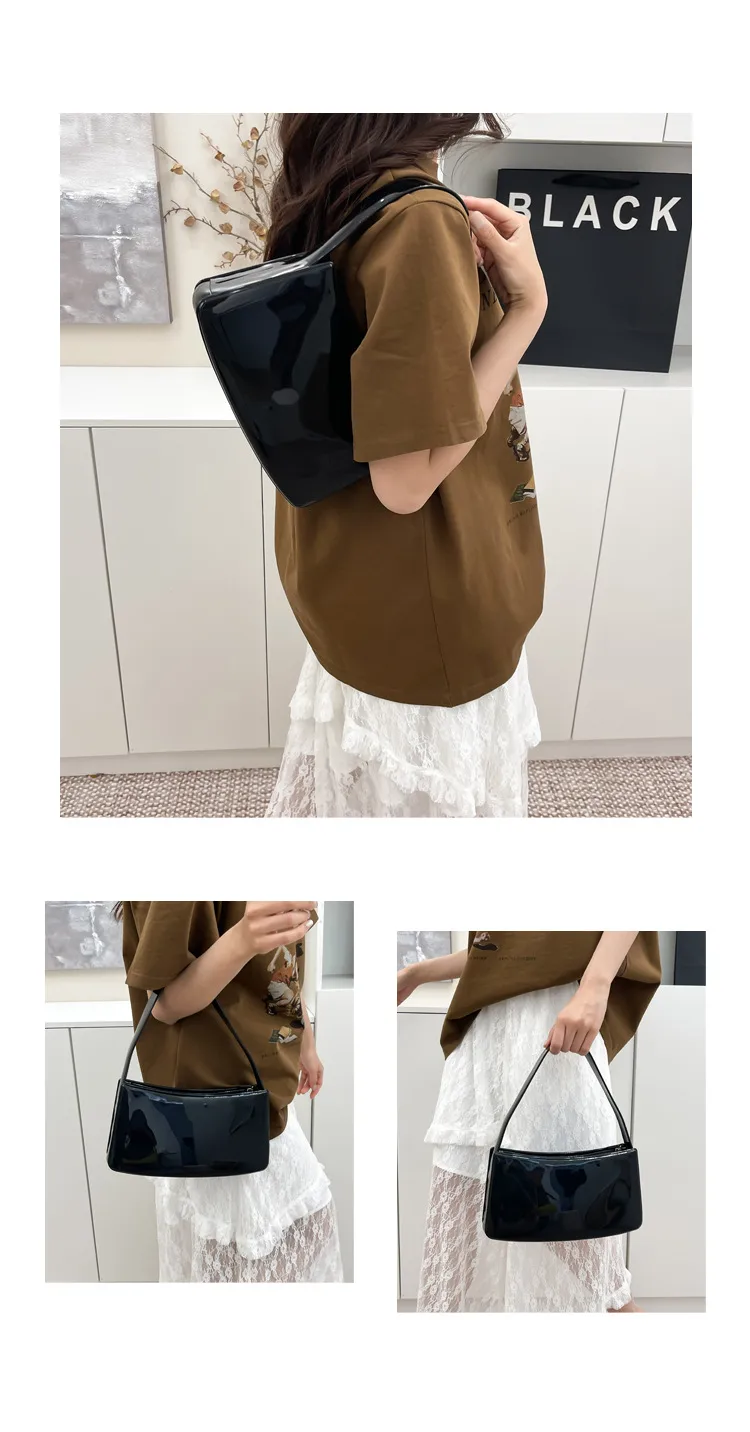 Export Small Bag Women's Shoulder Bag  New Armpit Bag Fashion Handbag Manufacturer Wholesale Women's Bag display picture 7