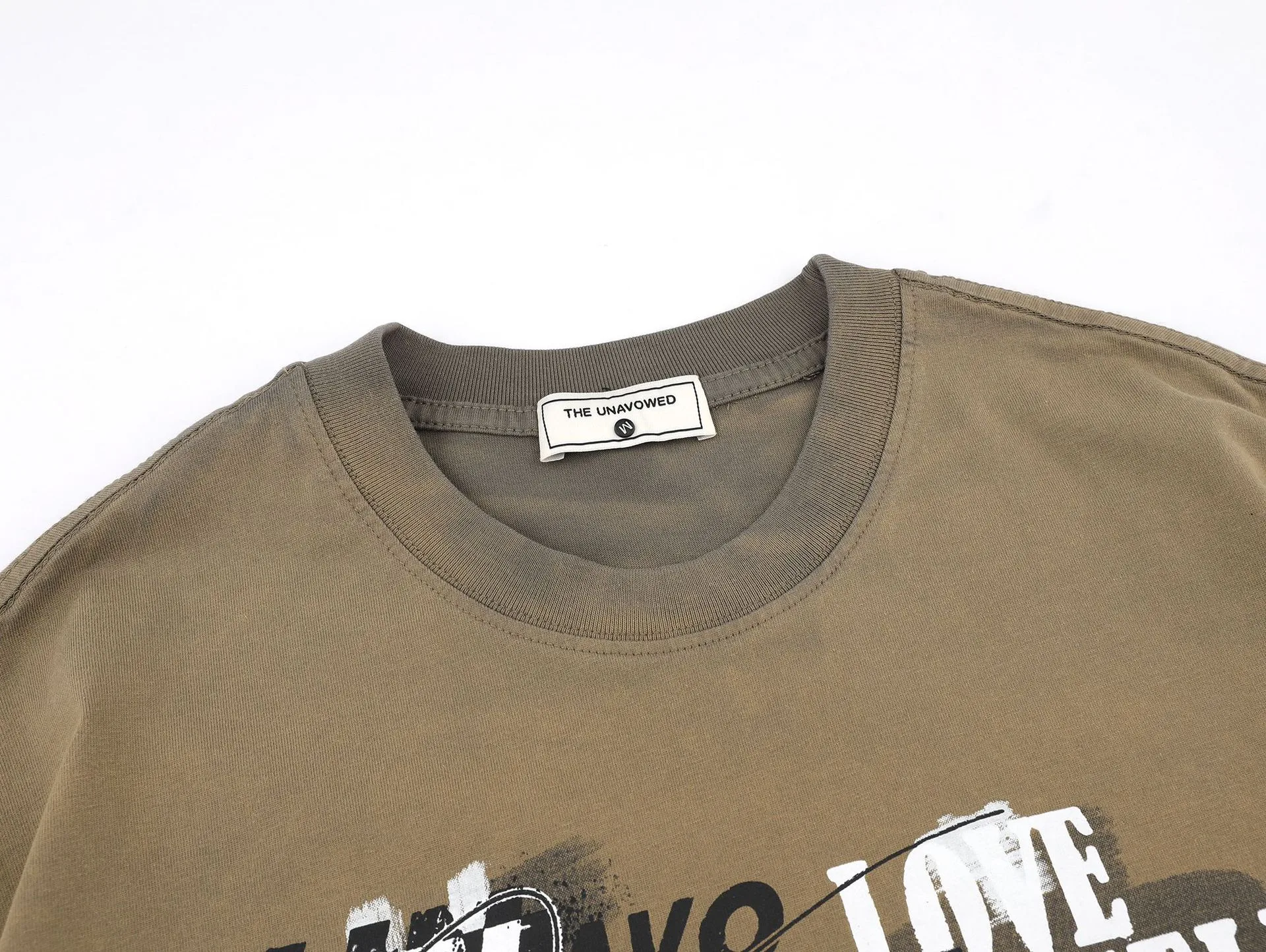 Jiayiku Men's  Summer New American Retro Fashion Brand Heavy Washed Fried Color Gradient T-shirt Short Sleeve display picture 14
