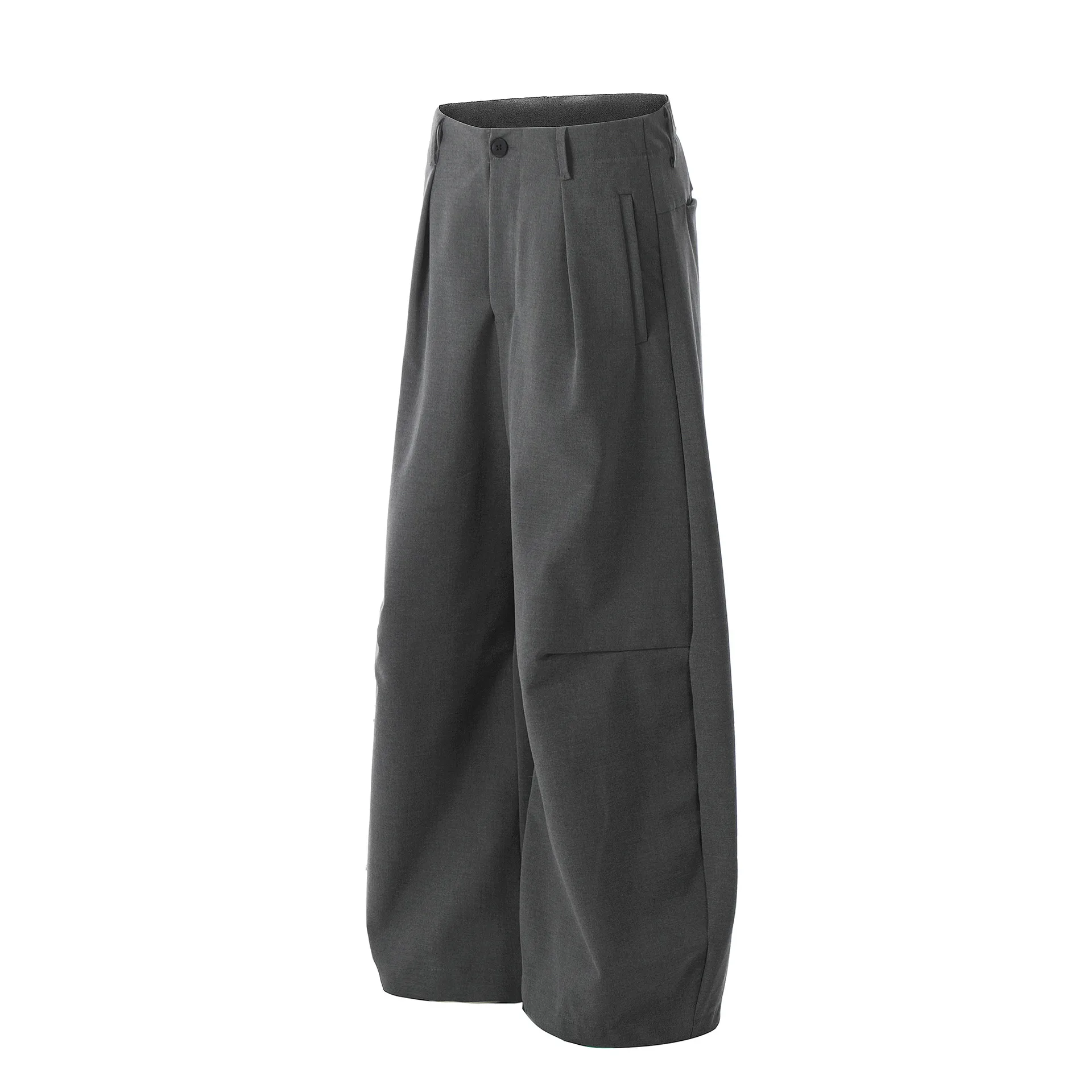 Jiayiku Men's  American Retro Pendant Machete Dress Pants Men's And Women's Cleanfit Loose Casual Pants display picture 3