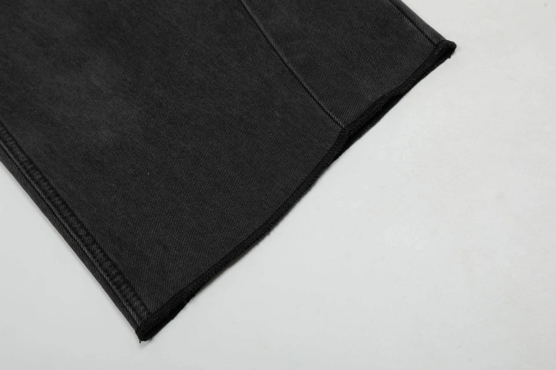 Jiayiku Tide Brand  Spring American Retro Washed Machete Jeans Straight Cleanfit Pants display picture 11
