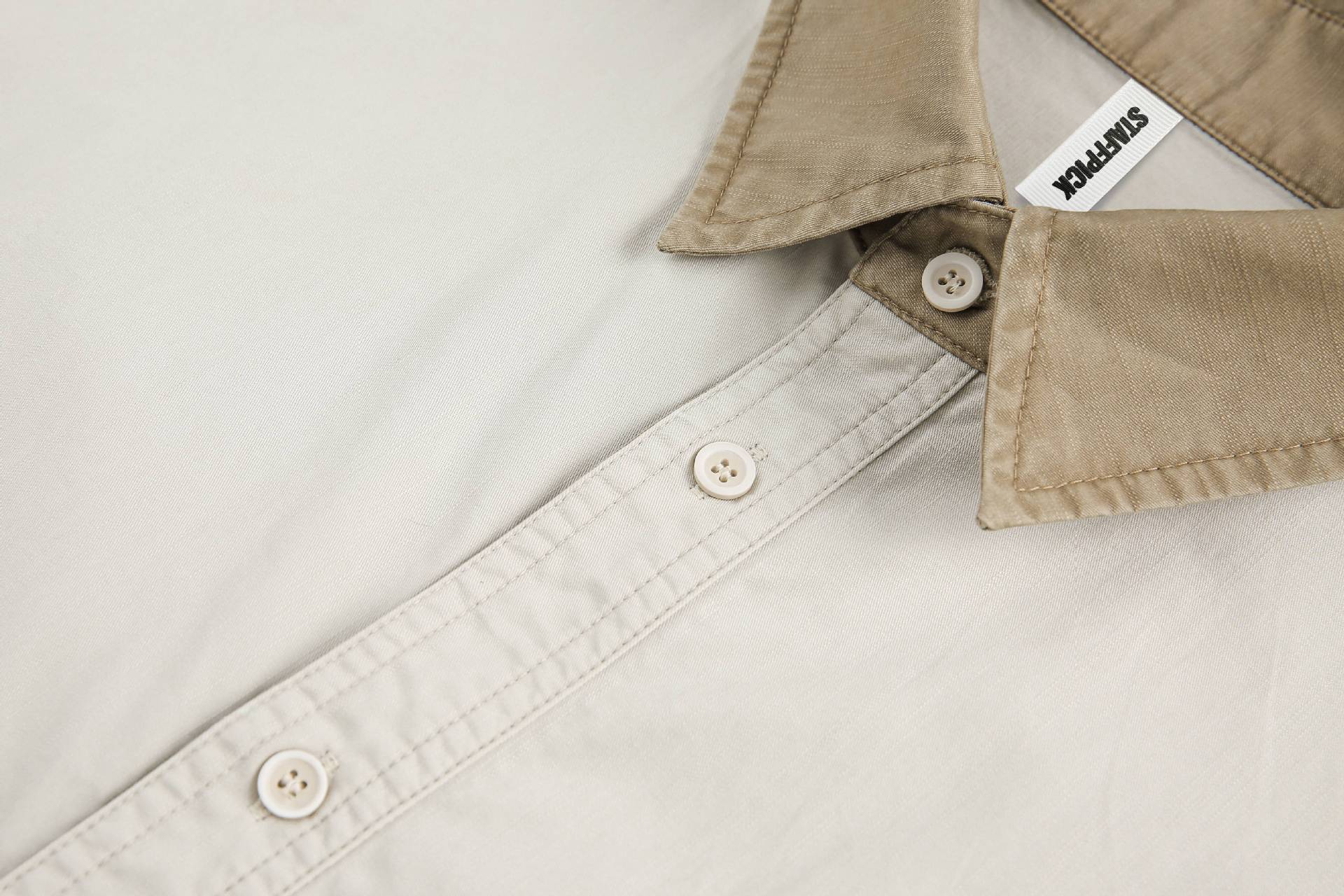 Jiayiku Men's  Summer New Style Simple New Vintage Ins Fashionable Washed Old Shirt Tooling Shirt display picture 26