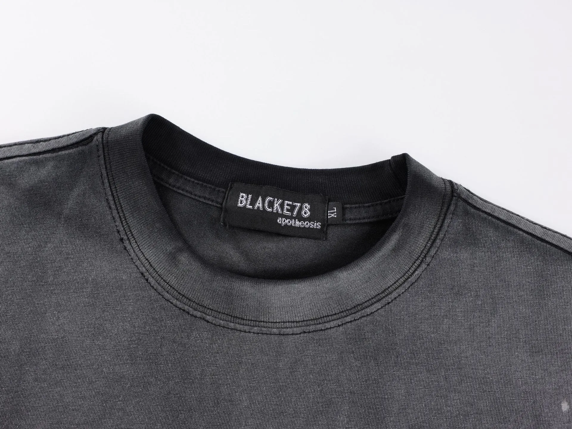 Jiayiku Men's  Summer New American Street Fashion Brand Tee Gradient Washed Inkjet Short-sleeved T-shirt For Men display picture 8