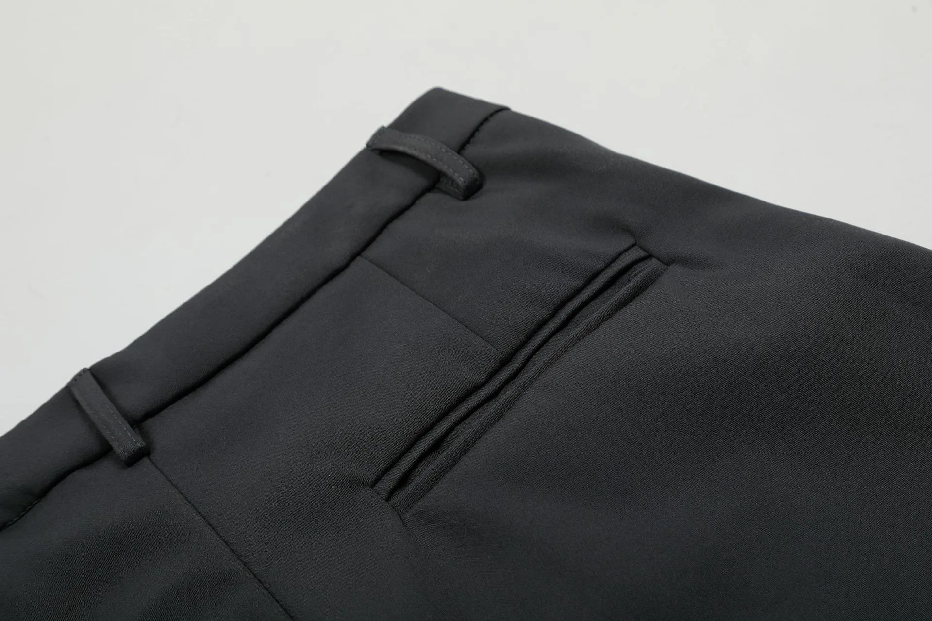 Jiayiku Men's  American Retro Pendant Machete Dress Pants Men's And Women's Cleanfit Loose Casual Pants display picture 13