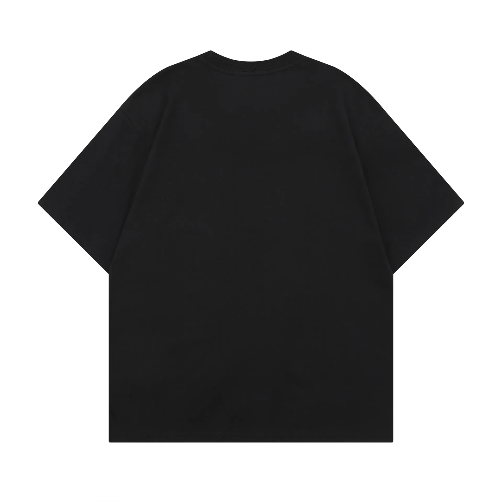 Jiayiku Men's  Summer New American Street Fashion Brand Tee Heavy Washed Graffiti Print Short Sleeve T-Shirt display picture 4
