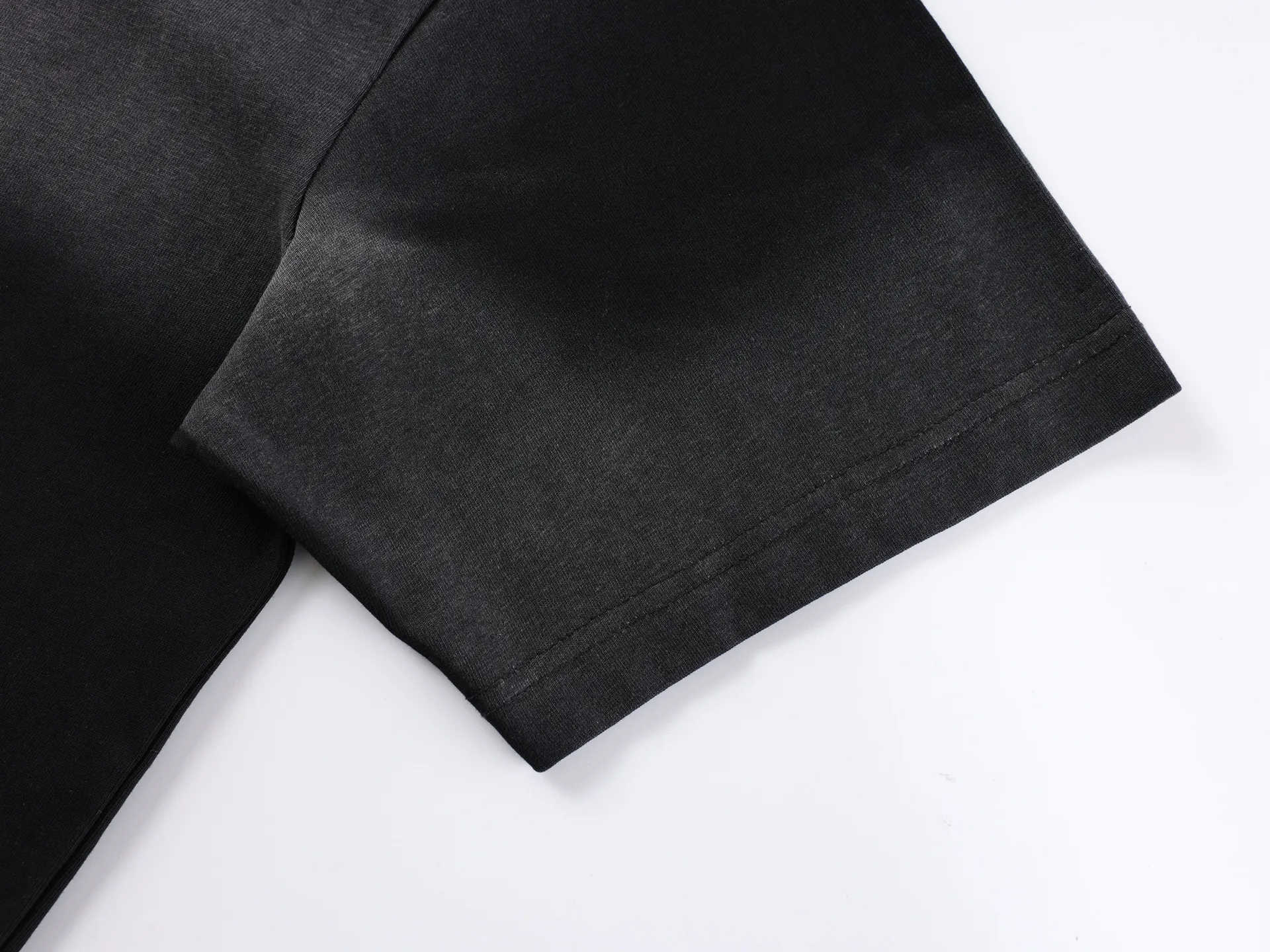 Jiayiku Men's  Summer New American Retro Fashion Brand Gradient Color Washed Old Cotton T-Shirt Short Sleeve display picture 16
