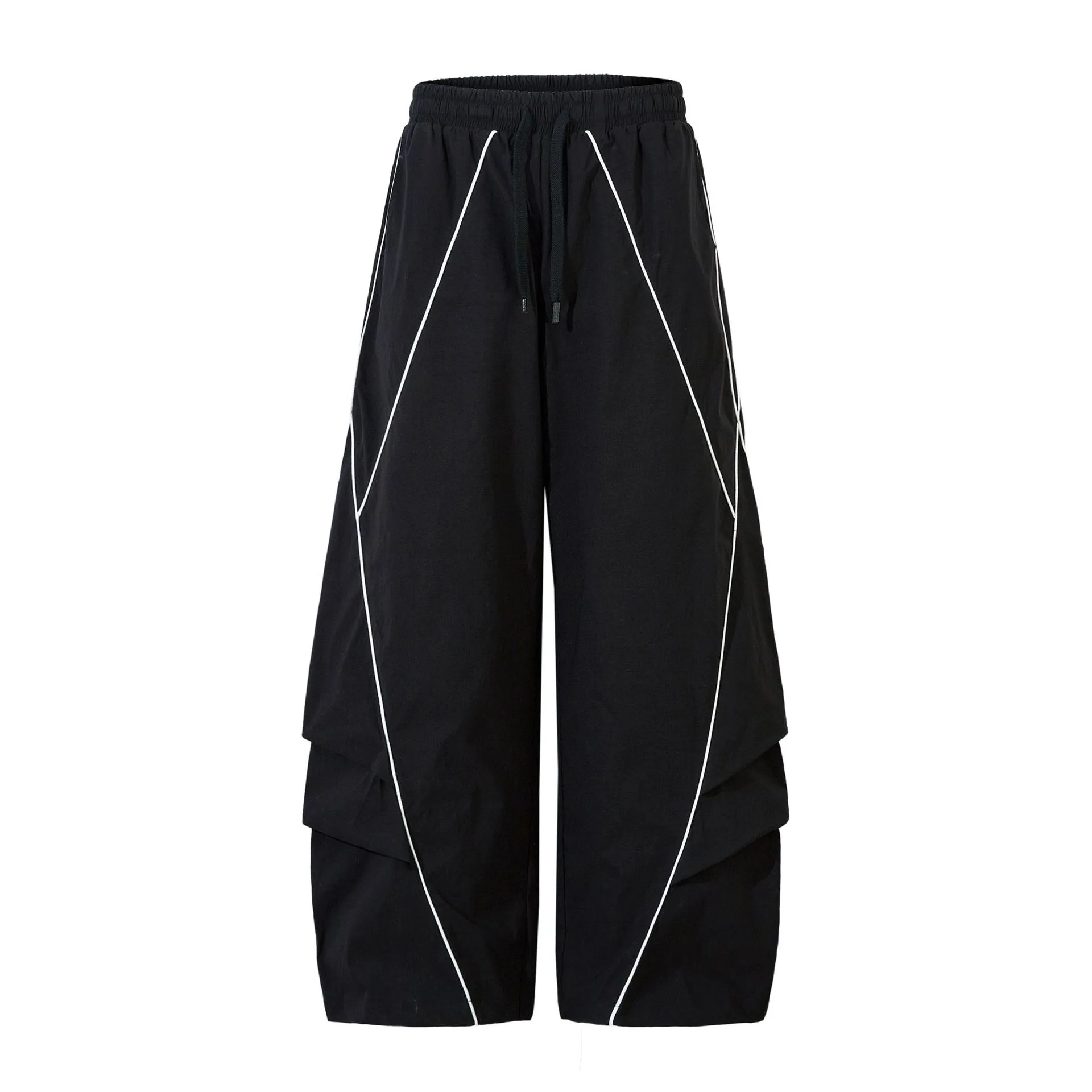 Jiayiku Men's Wear ∠ National Tide Functional Wind Machete Pants Hidden Paratroopers Tactical Inlay Design Casual Pants display picture 3