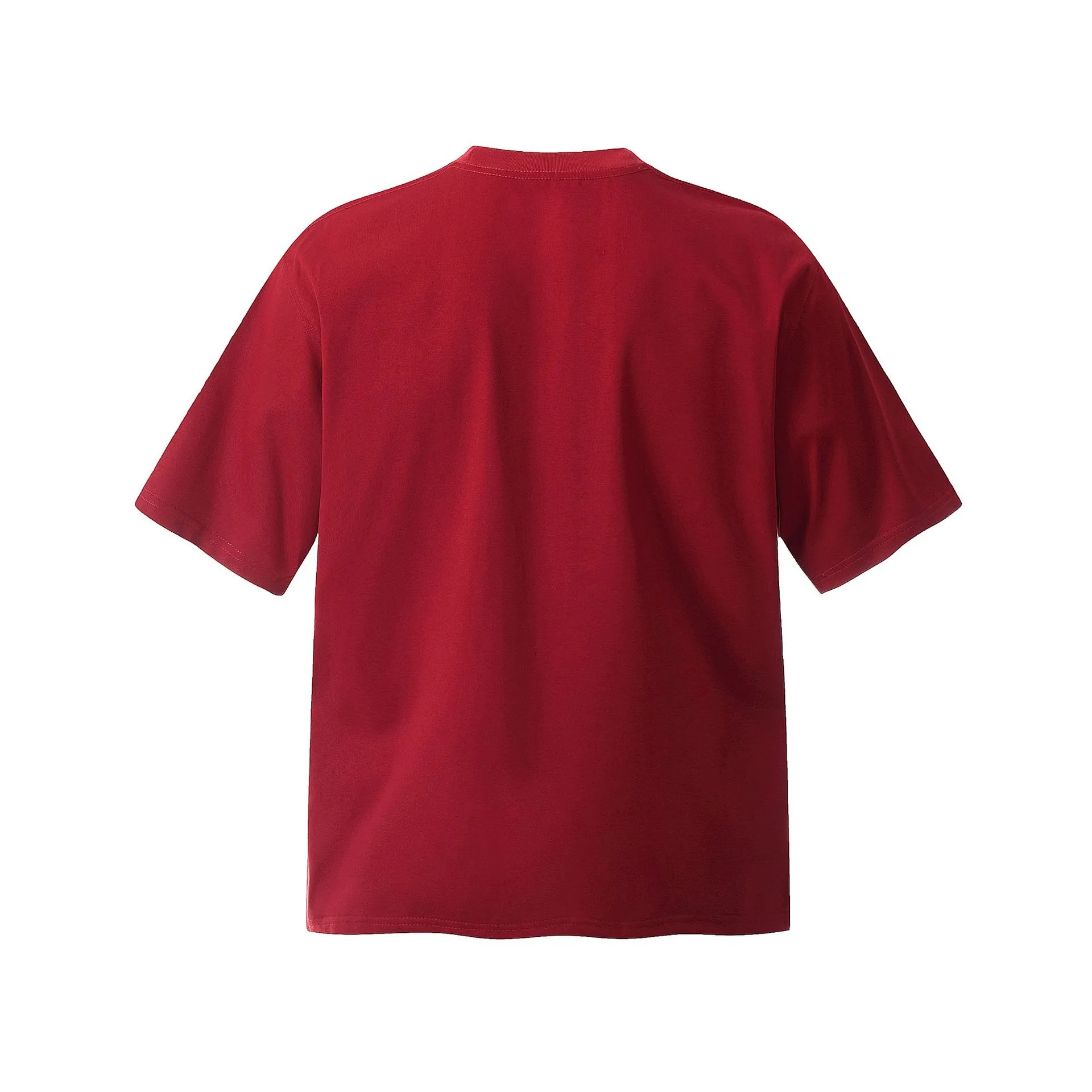 Jiayiku Men's  Summer American Street Hip Hop Fashion Brand Couple Tee Flame Heart-shaped Printed T-shirt Short Sleeve display picture 6
