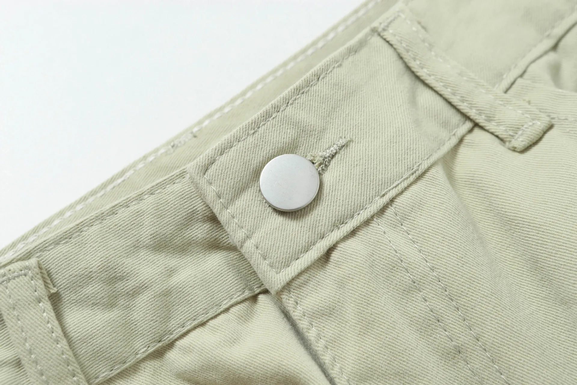 Jiayiku Men's  New Antique Personality Sticker Cleanfit Casual Pants Antique Straight Pants display picture 11