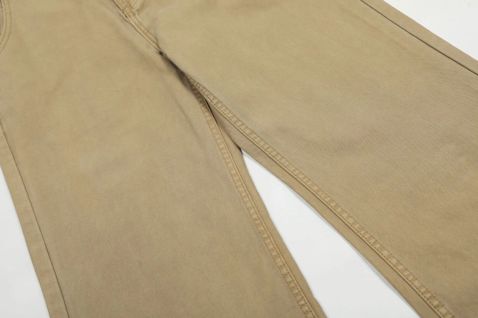 Jiayi Library Men's  Spring American Style Retro Washed Old Simple Casual Pants Straight Through Loose Wide Leg Pants display picture 15