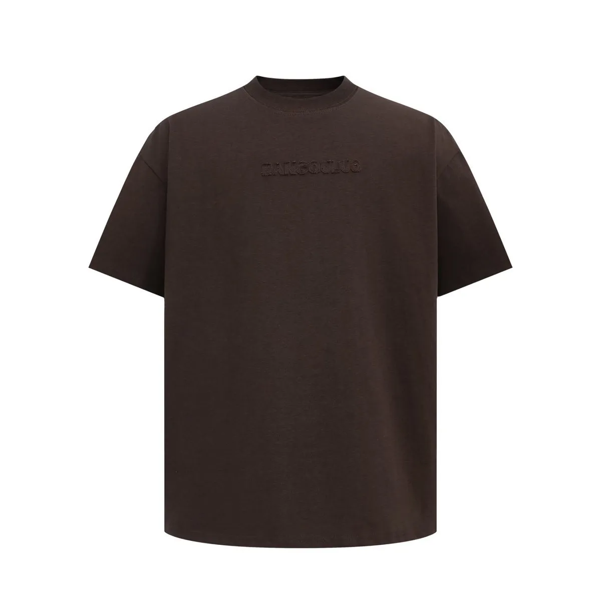 Jiayiku Men's  New Summer New Niche Simple T-shirt Short-sleeved Trendy Men's High-end Feeling Base Shirt For Men display picture 5