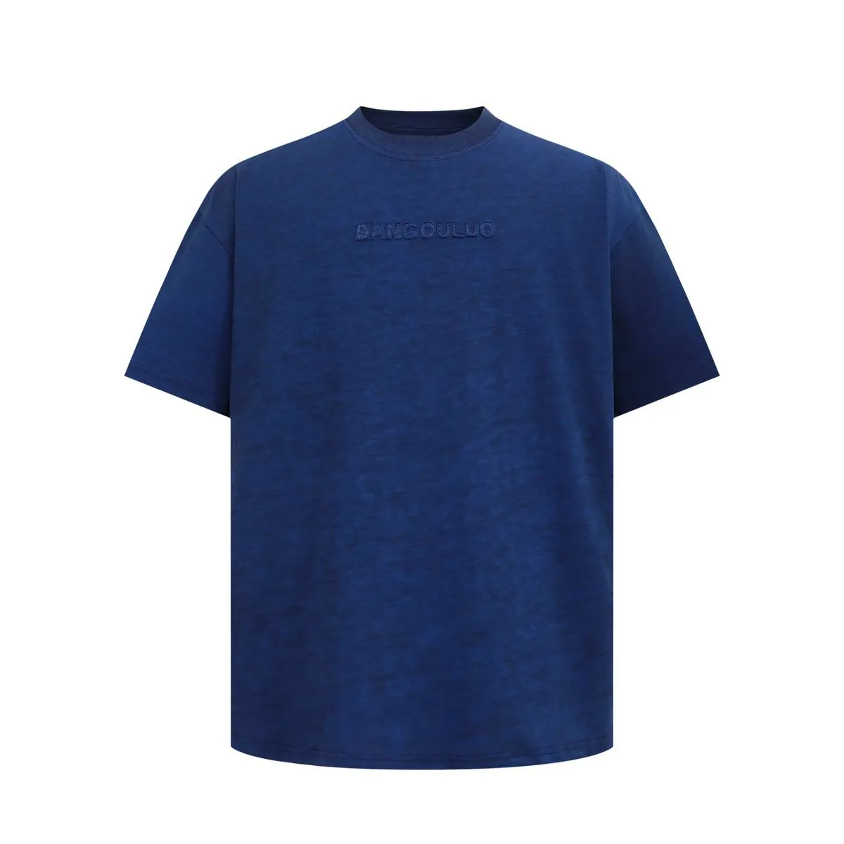 Jiayiku Men's  New Summer New Niche Simple T-shirt Short-sleeved Trendy Men's High-end Feeling Base Shirt For Men display picture 7