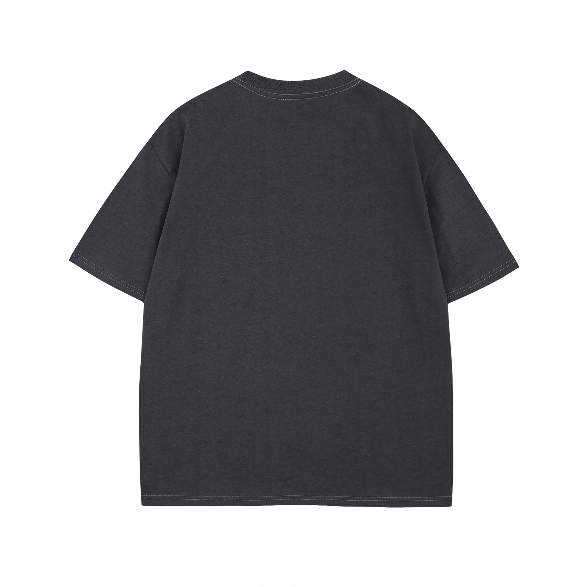 Jiayiku Men's  New Summer New Niche Simple T-shirt Short-sleeved Trendy Men's High-end Feeling Base Shirt For Men display picture 11
