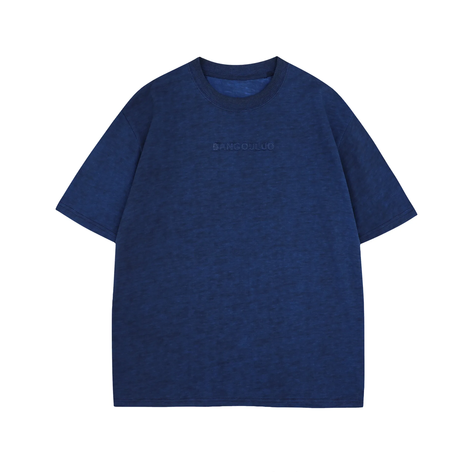Jiayiku Men's  New Summer New Niche Simple T-shirt Short-sleeved Trendy Men's High-end Feeling Base Shirt For Men display picture 14