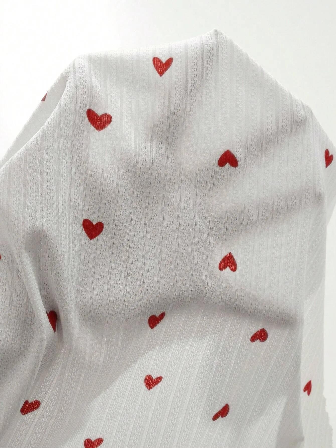 Hot-selling Home Clothes Printed Love V-neck Short-sleeved Pajamas Women's Outer Wearing Pants Two-piece Suit display picture 22