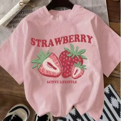 New Summer Short Sleeve T-shirt Women's Students New Version Of Loose Plus Size Women's Clothing Manufacturers Wholesale A Generation Of Hair display picture 2
