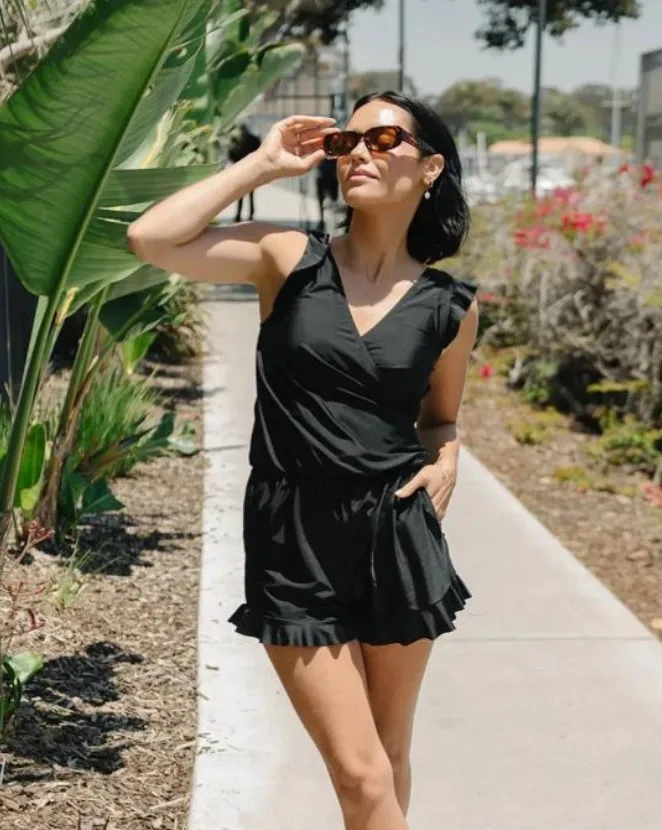 Foreign Trade New Women's Jumpsuit  Independent Station Popular Printed Three-piece Jumpsuit Swimsuit For Women display picture 6