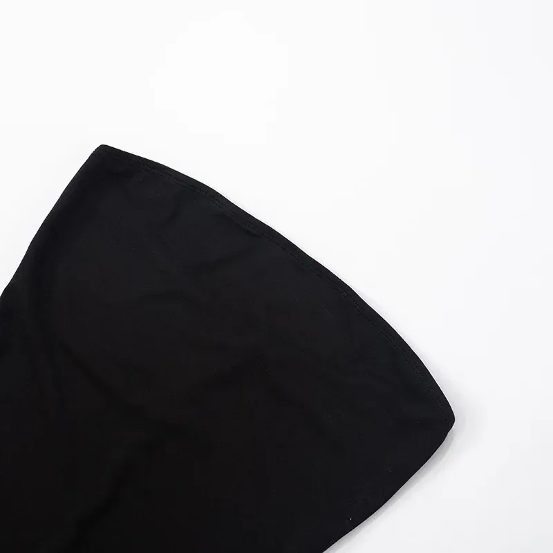 Q25JP120  Style Women's Summer New Solid Color Sleeveless Shoulder Plastic Slim Cropped Short Pants display picture 19