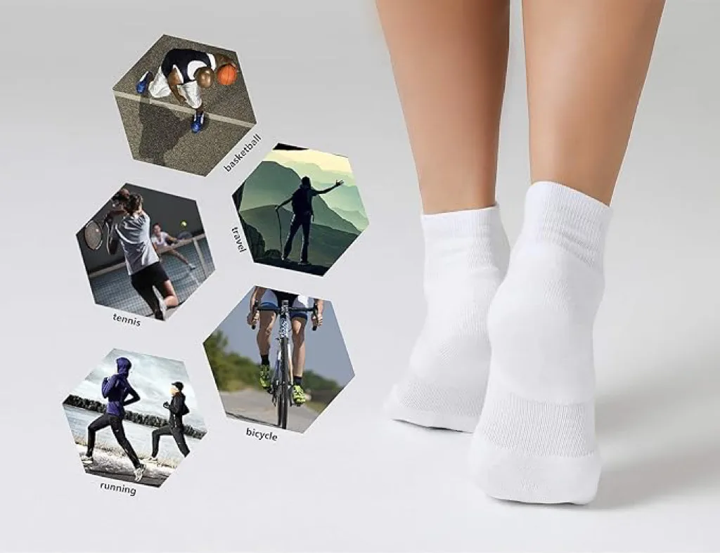 In Stock Socks Plus Size Men's Tube Socks Simple Versatile Sports Leisure Running Socks  Xiyin Socks display picture 3