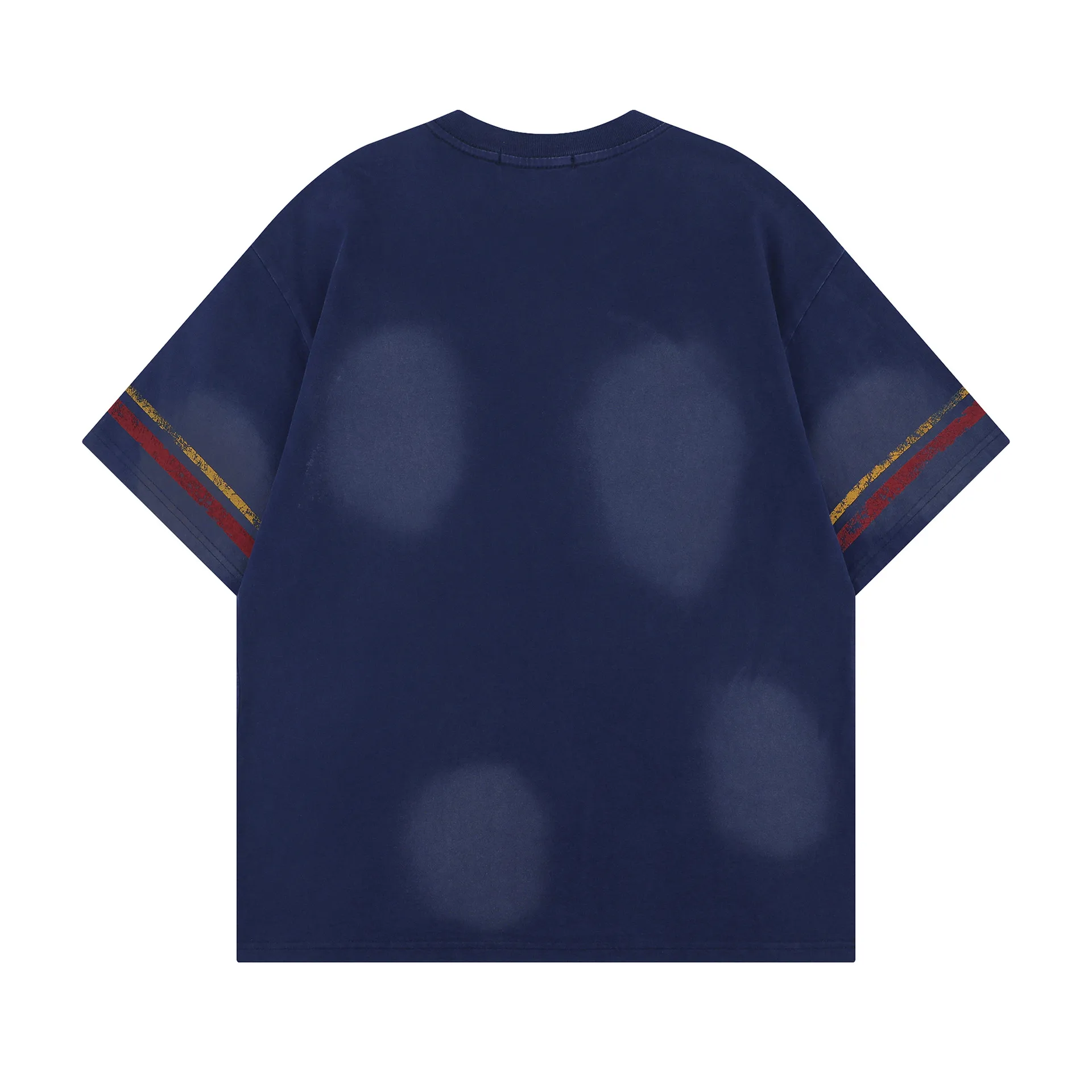 Jiayi Library Men's  Summer New Arrival Campus Style American Jersey Short-Sleeved Sweatshirt Heavy Washed T-Shirt For Men display picture 12
