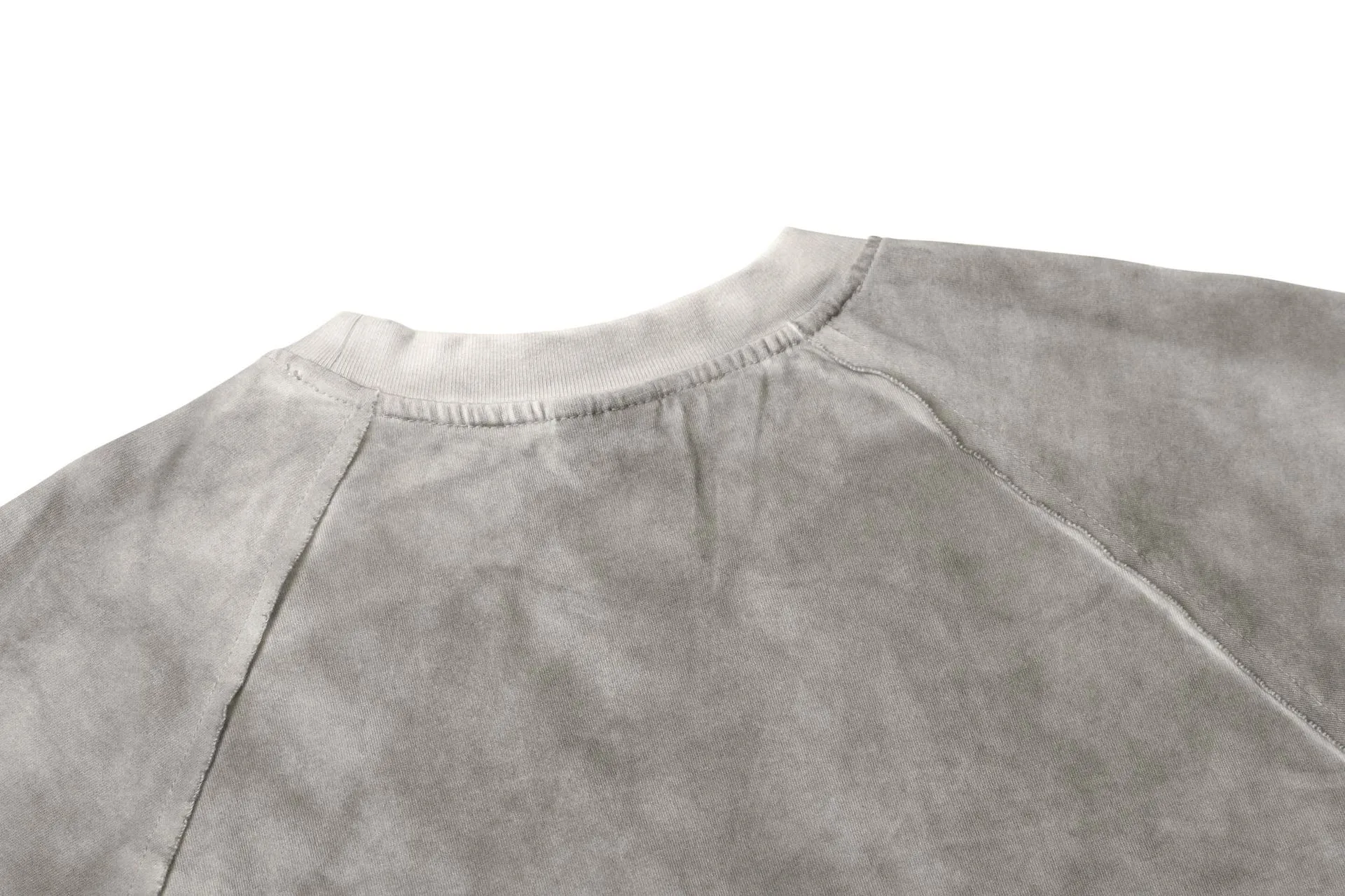 Jiayiku Men's  Summer New Waste Earth Style American Street Tide Brand Washed Inkjet Dirty Dye T-Shirt Short Sleeve display picture 18
