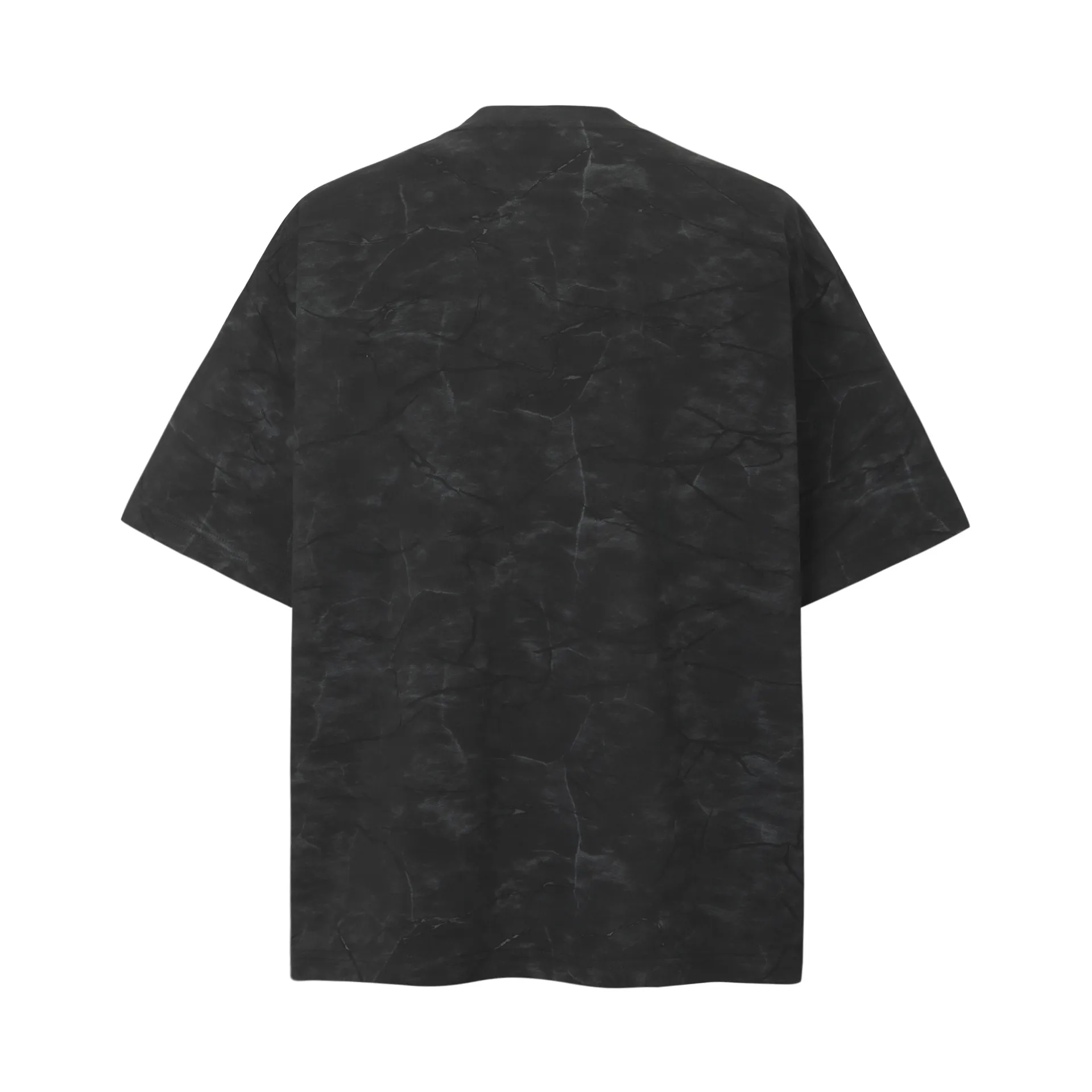 Jiayiku Men's  Summer New American Retro Fashion Brand Washed Old Star Rivet Short-sleeved T-shirt For Men display picture 5