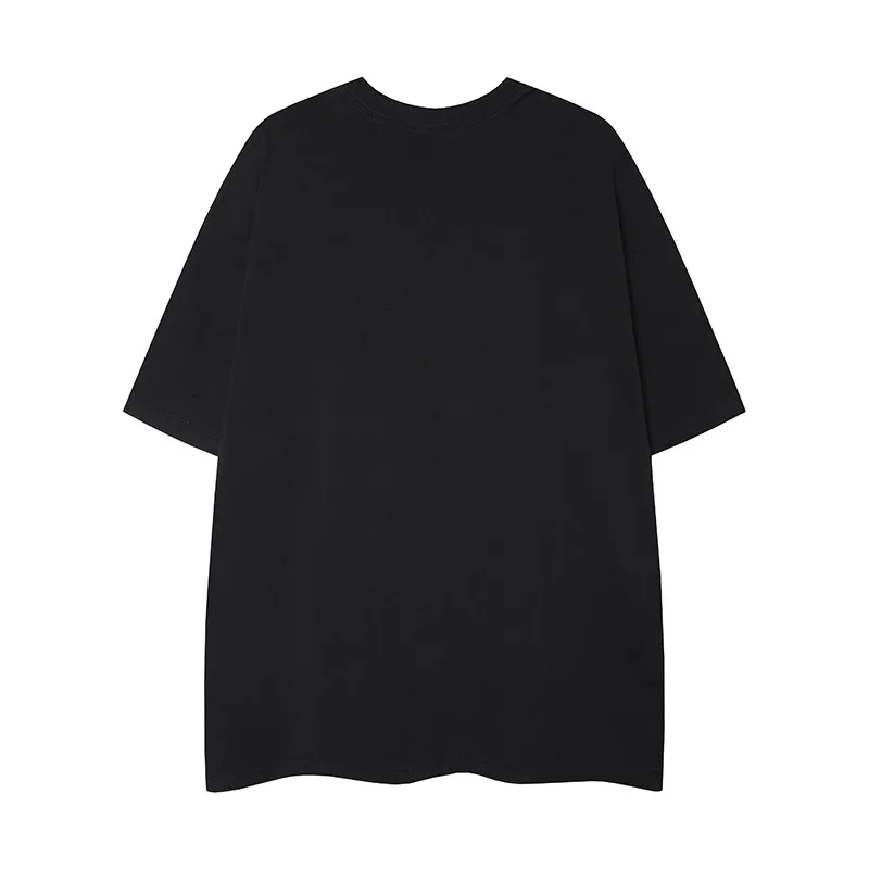 Jiayiku Men's  Summer American Street Hip Hop Fashion Brand Necklace Tee Dark Spider Print T-shirt Short Sleeve display picture 4