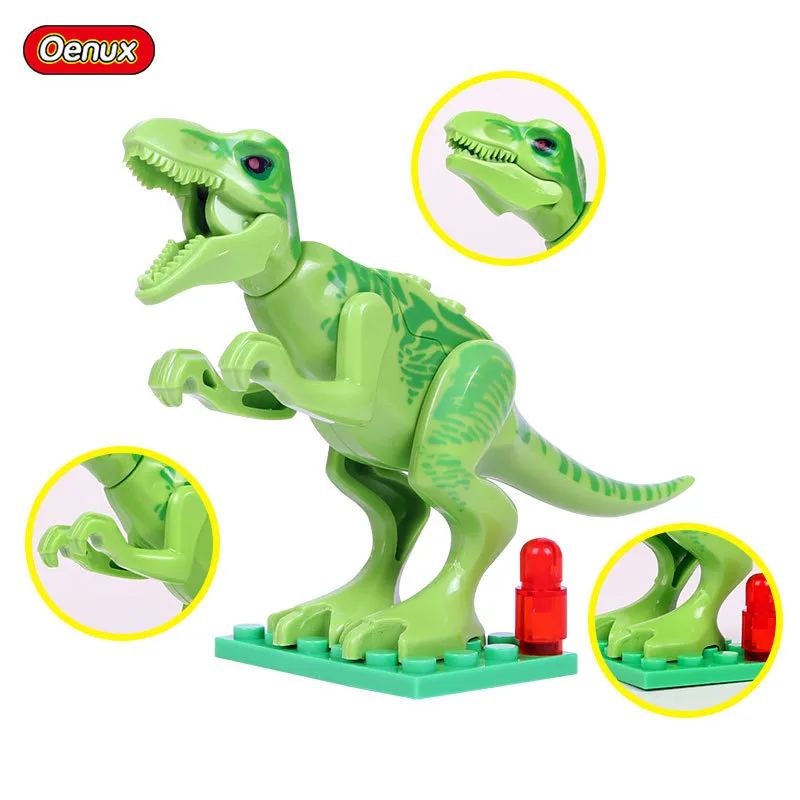 Children's Puzzle Puzzle Block Toy Jurassic Dinosaur Block Boy 12 Foreign Trade  Explosions display picture 5