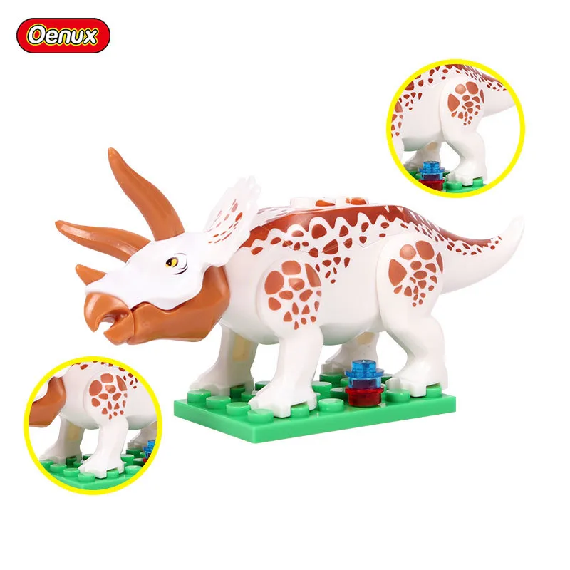 Children's Puzzle Puzzle Block Toy Jurassic Dinosaur Block Boy 12 Foreign Trade  Explosions display picture 6