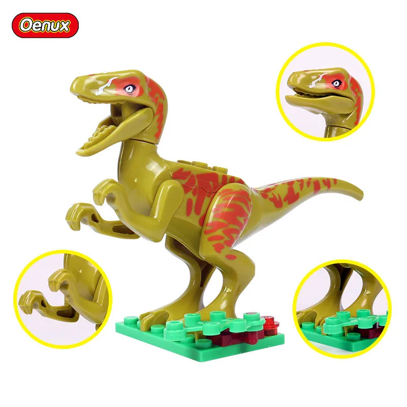 Children's Puzzle Puzzle Block Toy Jurassic Dinosaur Block Boy 12 Foreign Trade  Explosions display picture 8