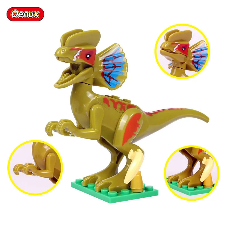 Children's Puzzle Puzzle Block Toy Jurassic Dinosaur Block Boy 12 Foreign Trade  Explosions display picture 10