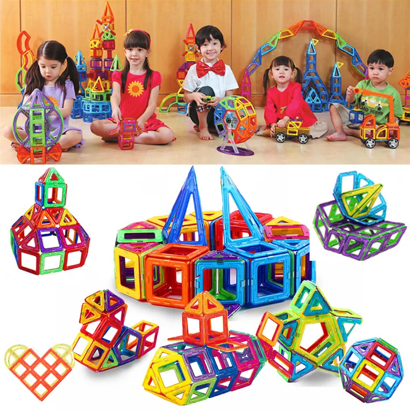 Medium Magnetic Sheet Supplement Children's Magnet Magnetic Building Blocks Large Full Magnetic Color Window Magnetic Sheet Parts display picture 6