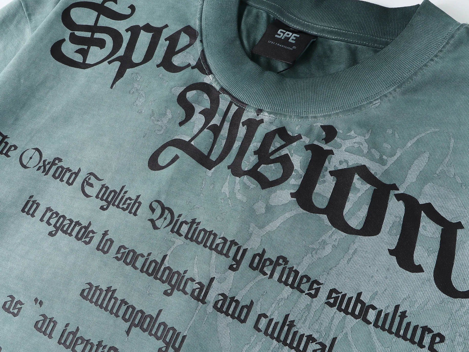Jiayiku Men's Wear  Summer American Street Hip Hop Brand Tee Heavy Washed Fried Color Printed T-Shirt Short Sleeve display picture 18