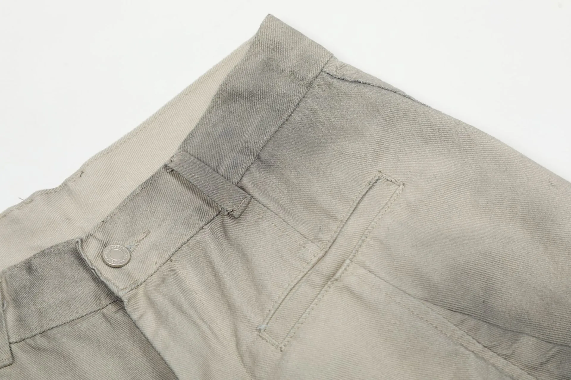 Jiayi Library Men's  New High Street American Waste Earth Wind Inkjet Dirty Dye Casual Pants Men's Straight Wide Leg Pants display picture 9