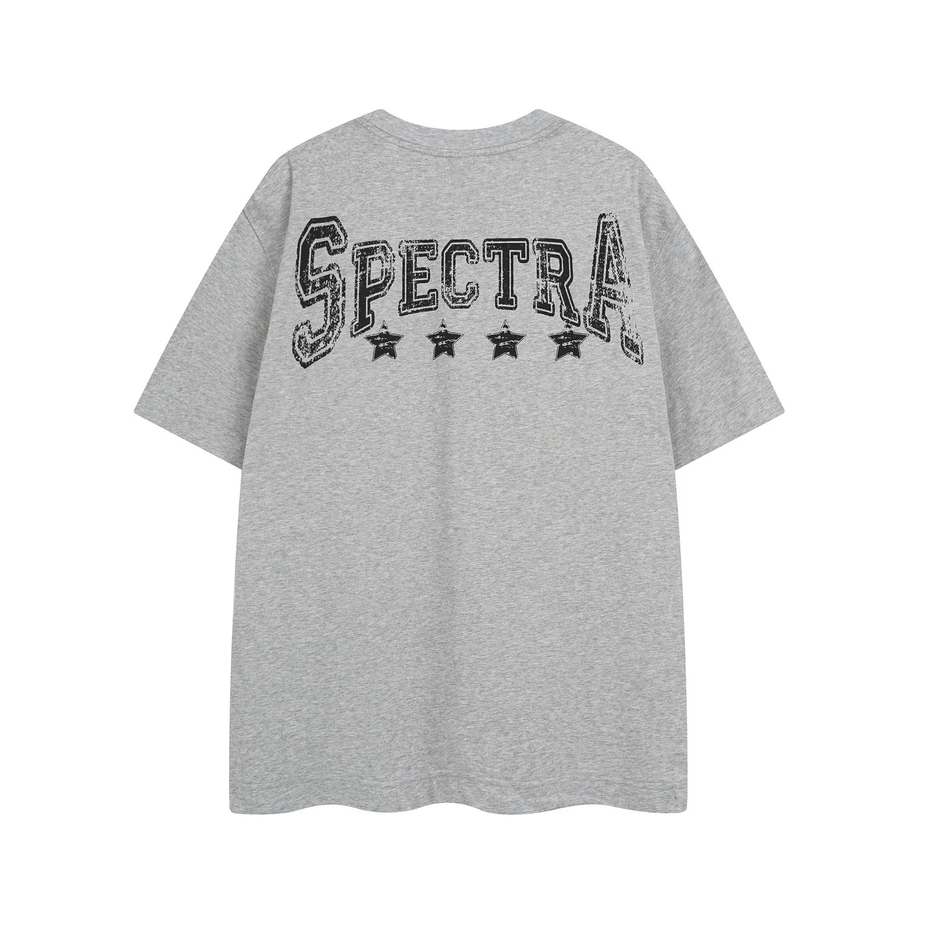 Jiayiku Men's  New Summer American-style Retro Niche Personalized Printed T-shirt Trendy Men's High Weight Short-sleeved T-shirt display picture 6