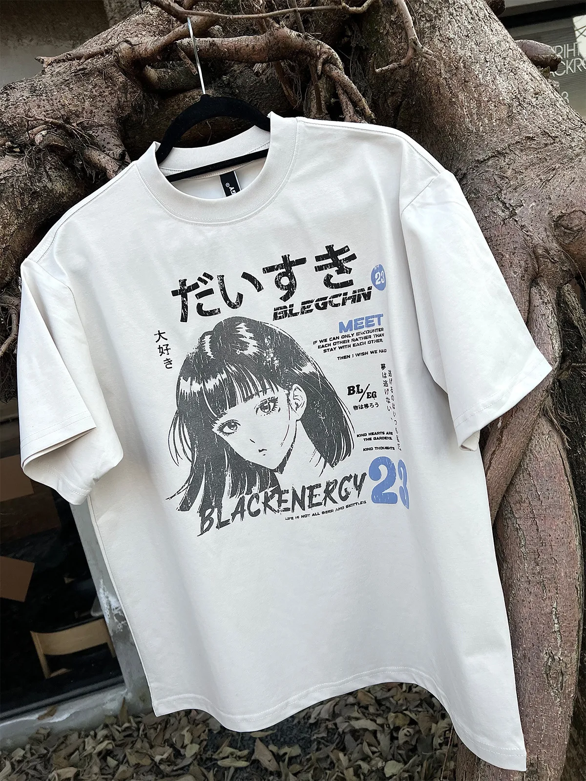 Jiayiku Fashion Brand  Summer American Retro Couple T-shirt Loose Cartoon Animation Print Short Sleeve Top display picture 9