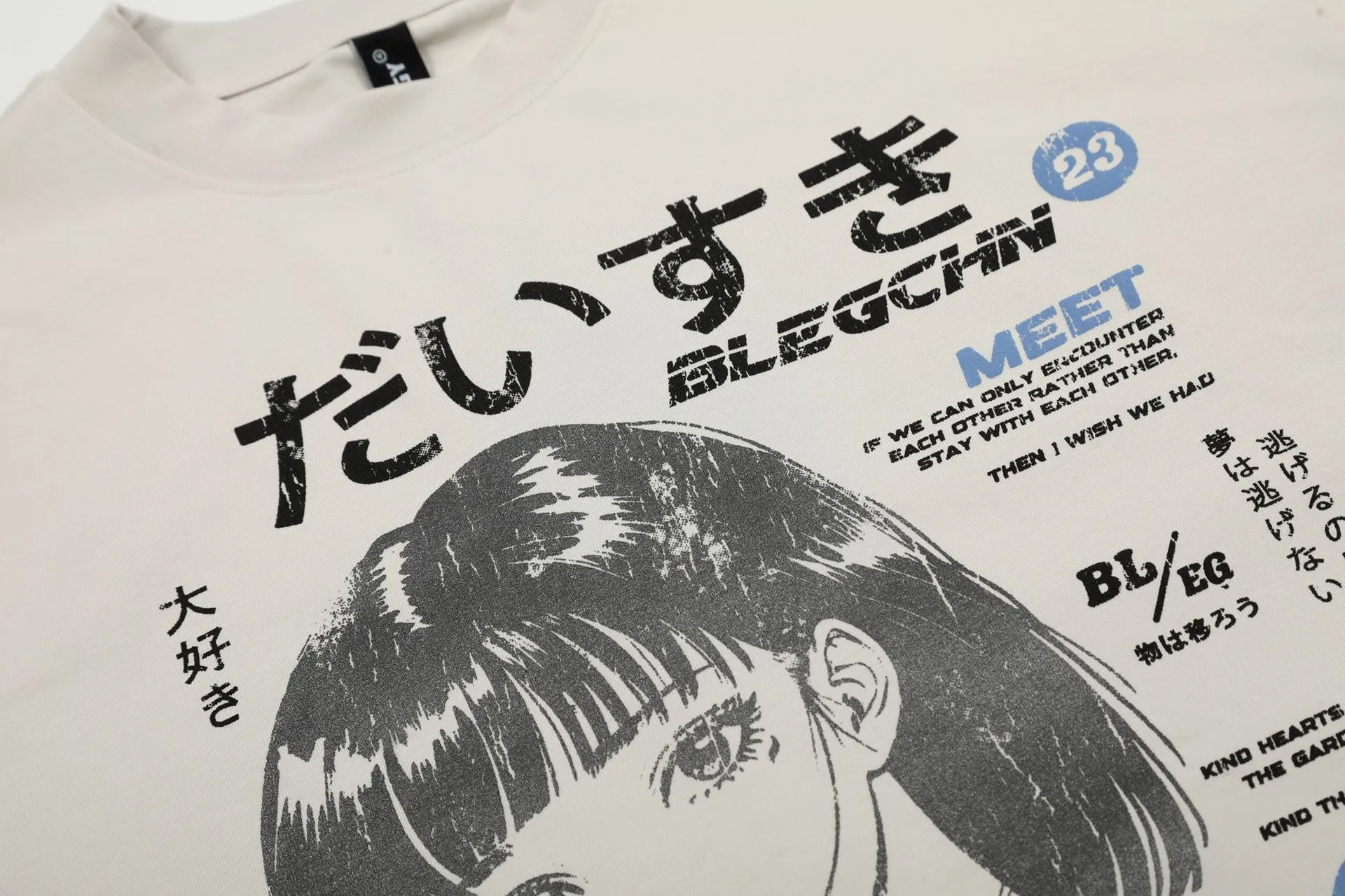 Jiayiku Fashion Brand  Summer American Retro Couple T-shirt Loose Cartoon Animation Print Short Sleeve Top display picture 11
