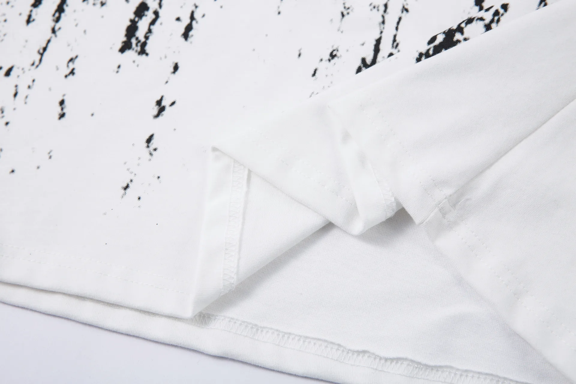 Jiayiku Men's  Summer American Street Hip Hop Fashion Brand Tee Racing Suit Motorcycle Printed T-shirt Short Sleeve Men display picture 14