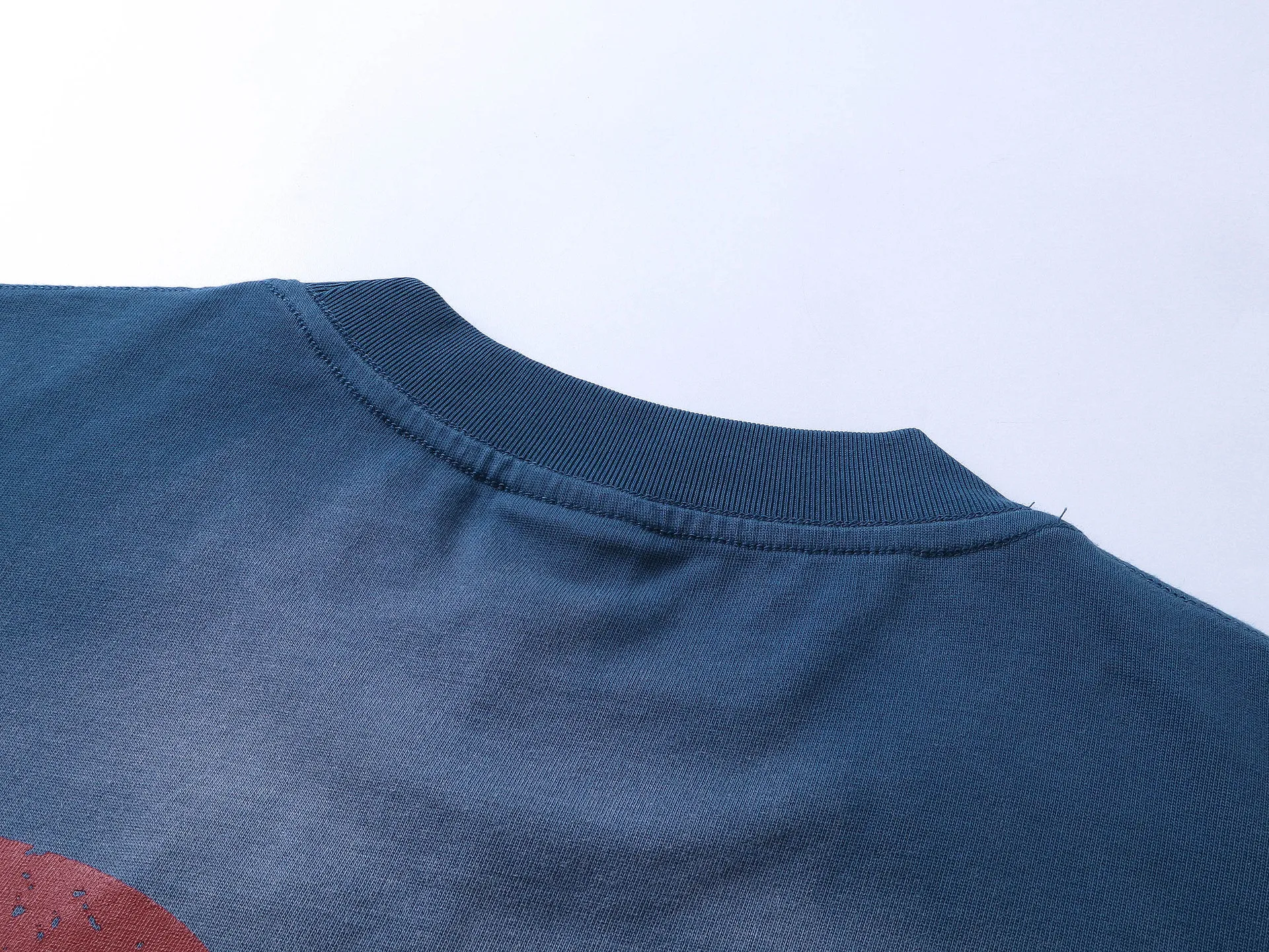 Jiayiku Fashion Brand  Summer New American Retro Fashion Brand Heavy Washed T-shirt Men's Creative Printing Short-sleeved T-shirt display picture 14