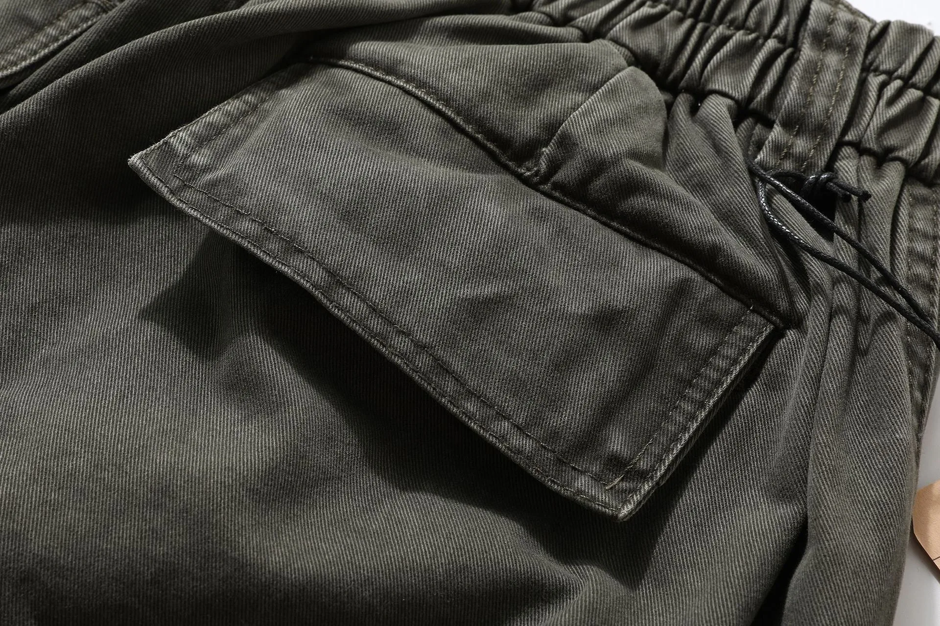 Jiayiku Men's  New Arrival Ami Kaji New Style Vintage Washed Overalls Loose Wide Leg Casual Trousers display picture 15