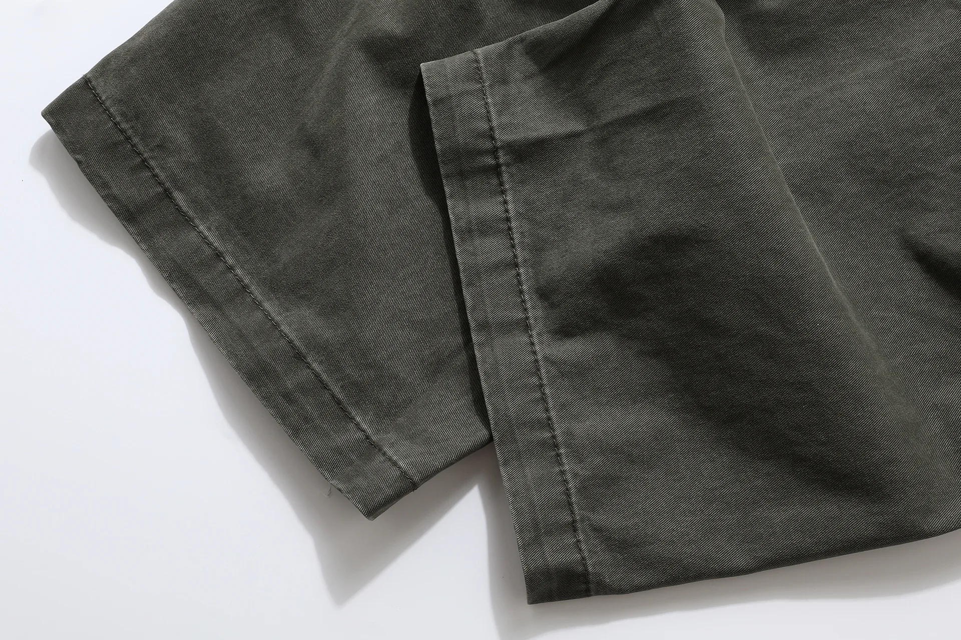 Jiayiku Men's  New Arrival Ami Kaji New Style Vintage Washed Overalls Loose Wide Leg Casual Trousers display picture 17