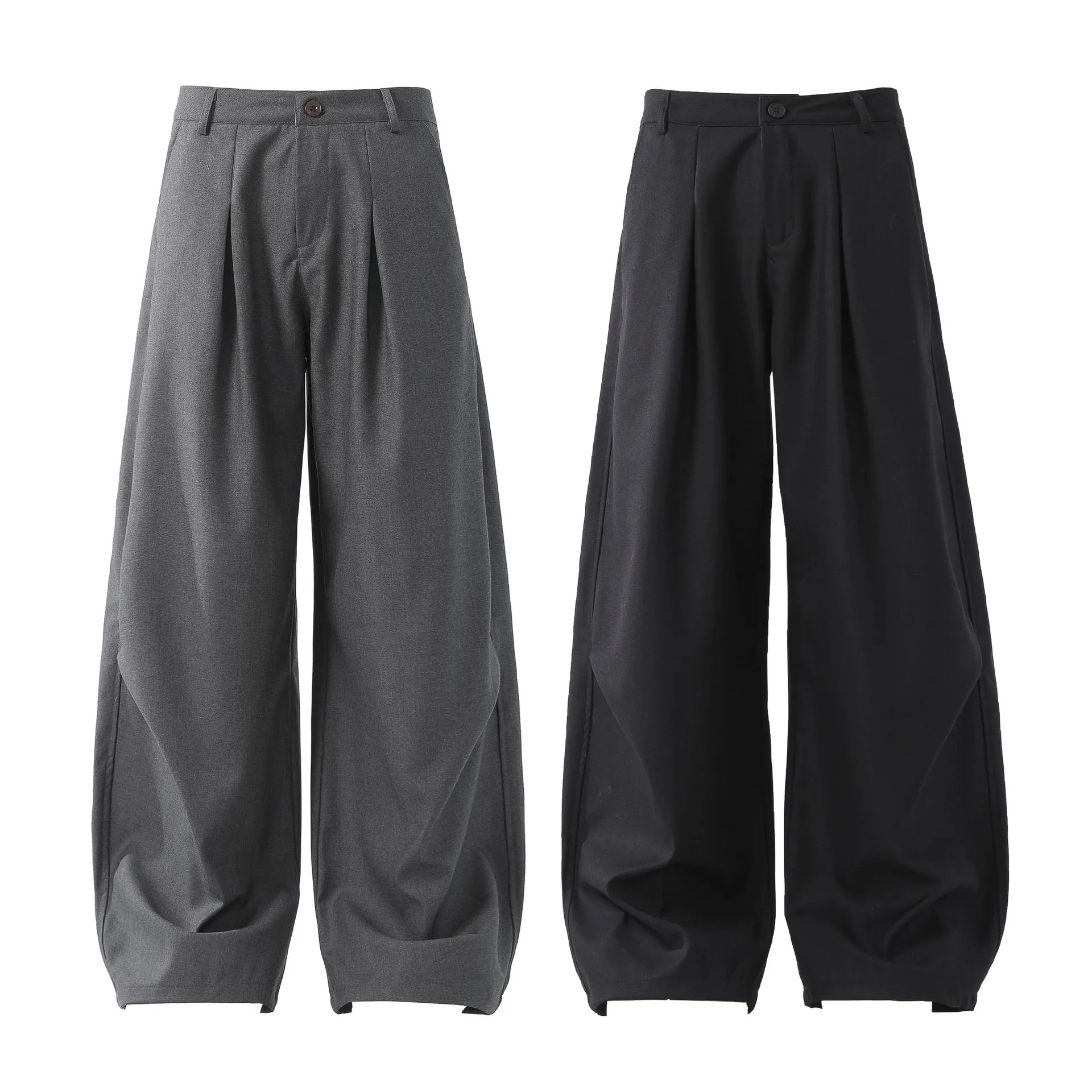 Jiayiku Men's  New American Retro Pendant Machete Dress Pants Men's And Women's Cleanfit Casual Pants display picture 2