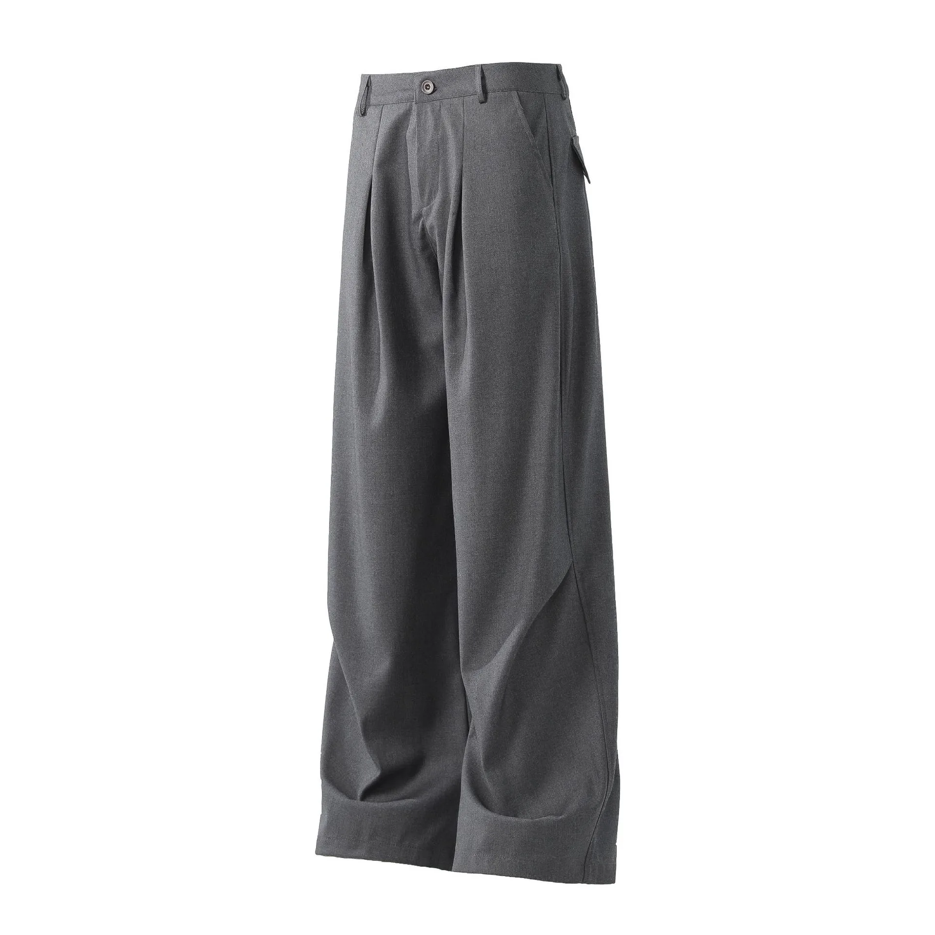 Jiayiku Men's  New American Retro Pendant Machete Dress Pants Men's And Women's Cleanfit Casual Pants display picture 5